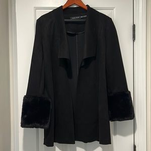 Ivan’s Trump light suede jacket